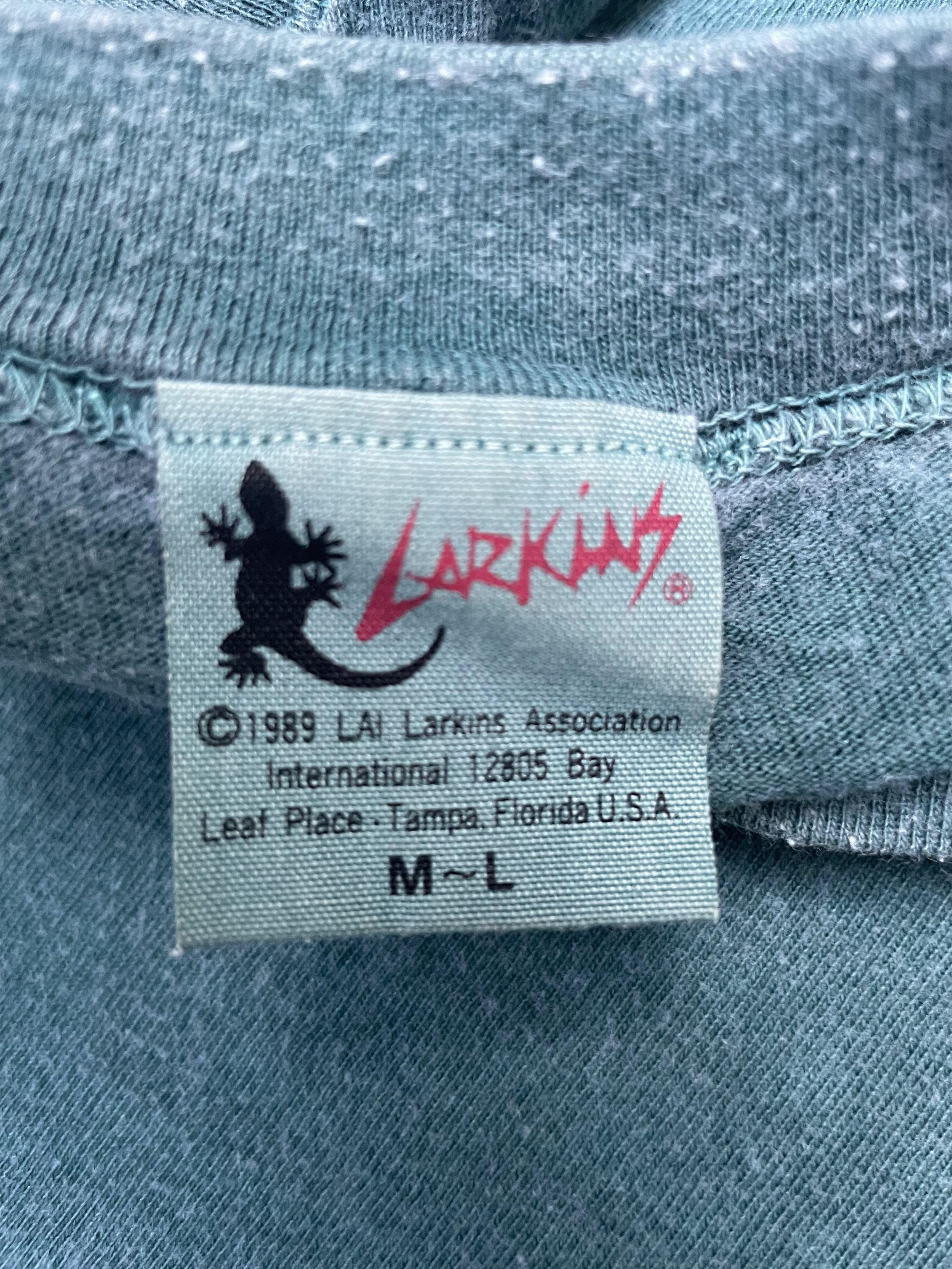 Vintage Vintage 1989 Larkins Tshirt Size US L / EU 52-54 / 3 - 8 Thumbnail