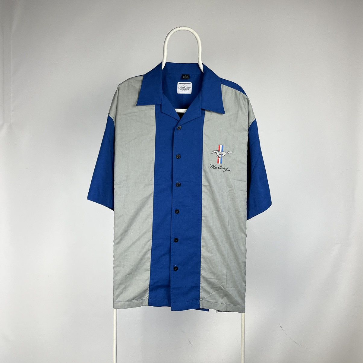 Mustang Vintage David Carey shirt racing ford mustang size XXL Size US XXL / EU 58 / 5 - 1 Thumbnail