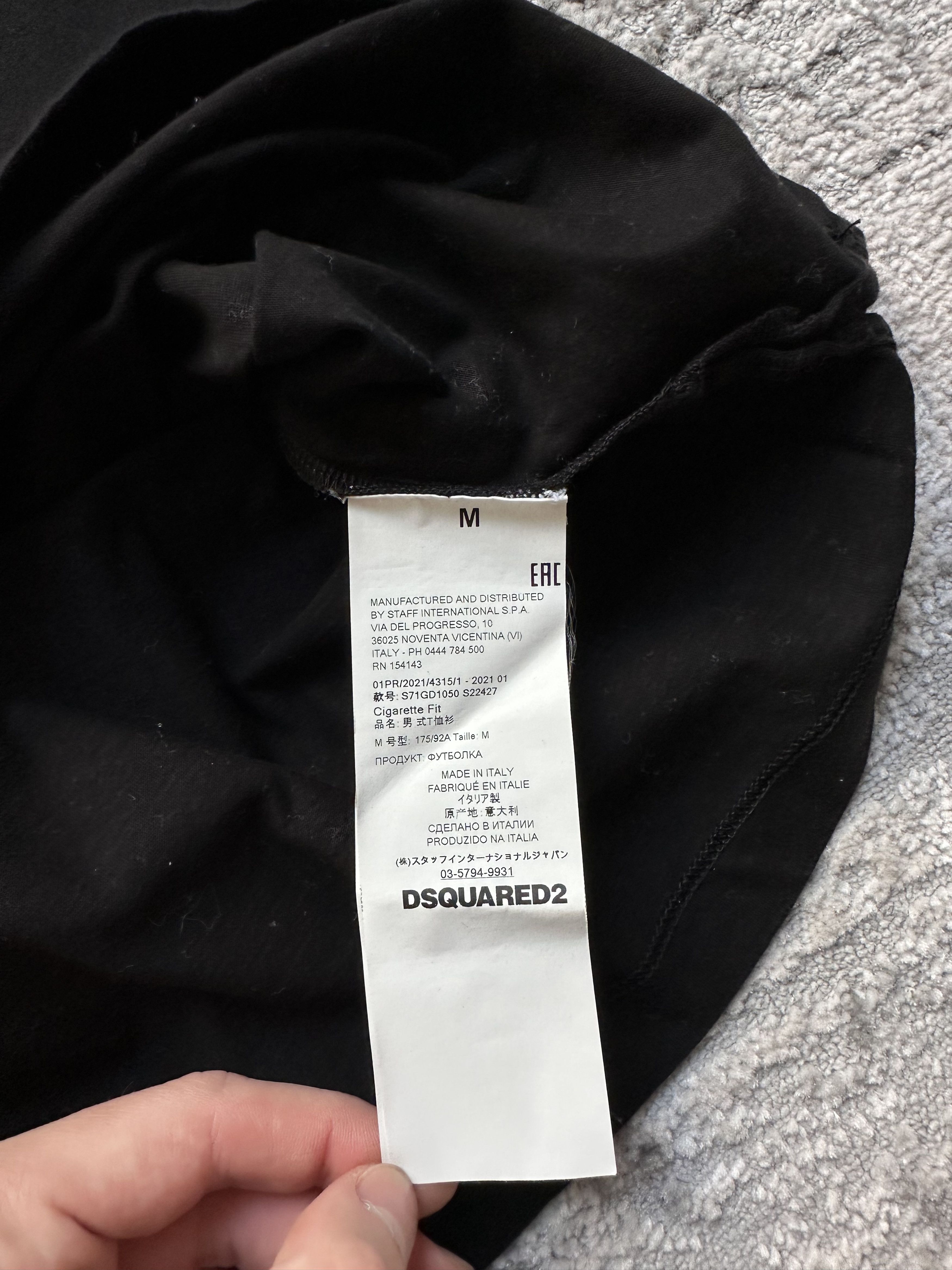 Dsquared2 Dsquared2 t shirt Size US M / EU 48-50 / 2 - 5 Thumbnail