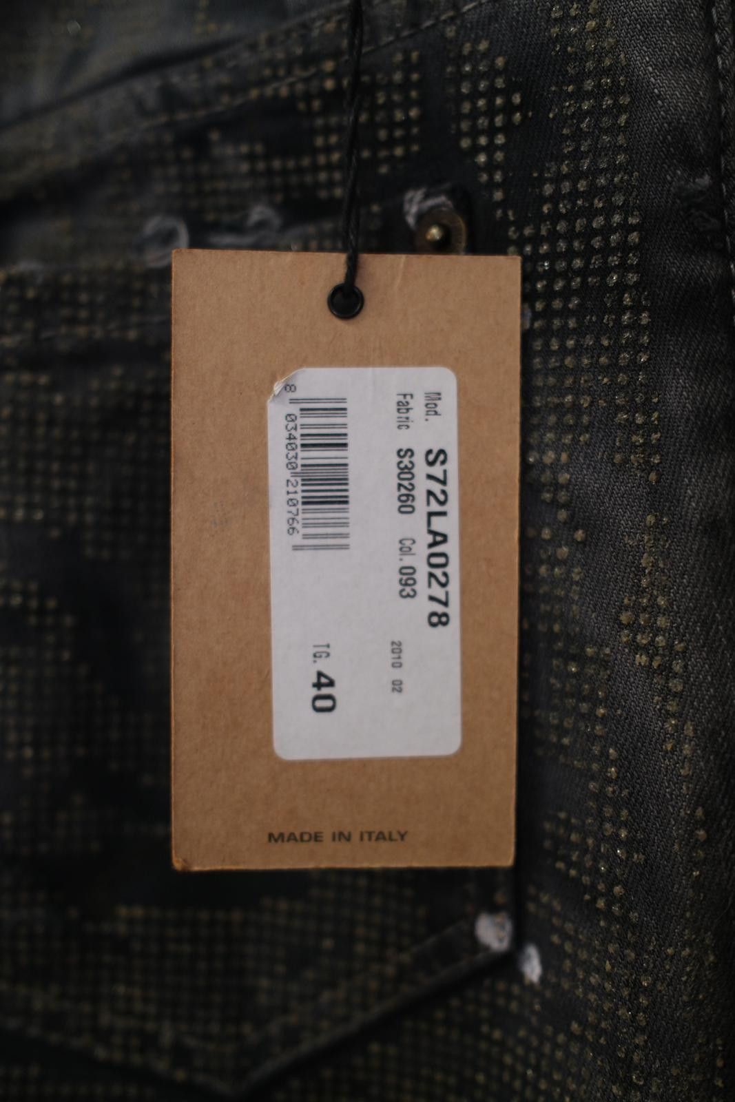 Dsquared2 2010's Dsquared Embellished Skinny Jeans Size 29" - 9 Thumbnail