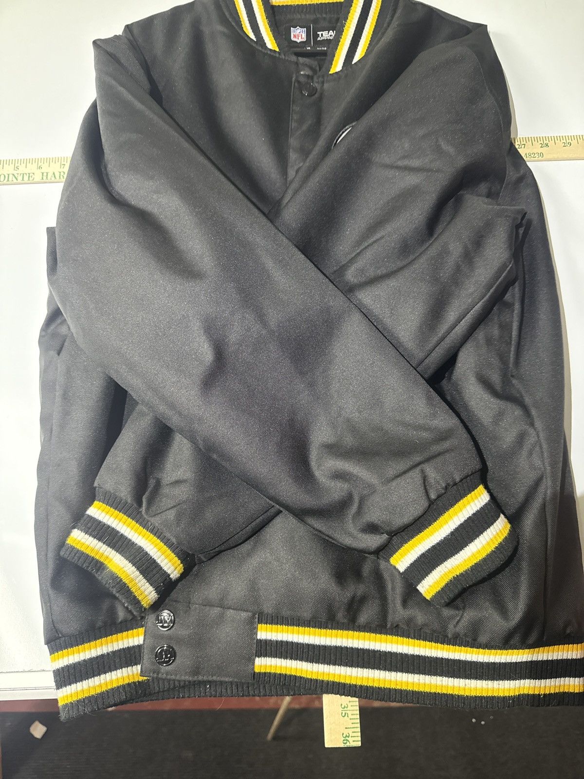 NFL Vintage 80s Pittsburgh Steelers NFL Football Jacket Size US XL / EU 56 / 4 - 9 Thumbnail