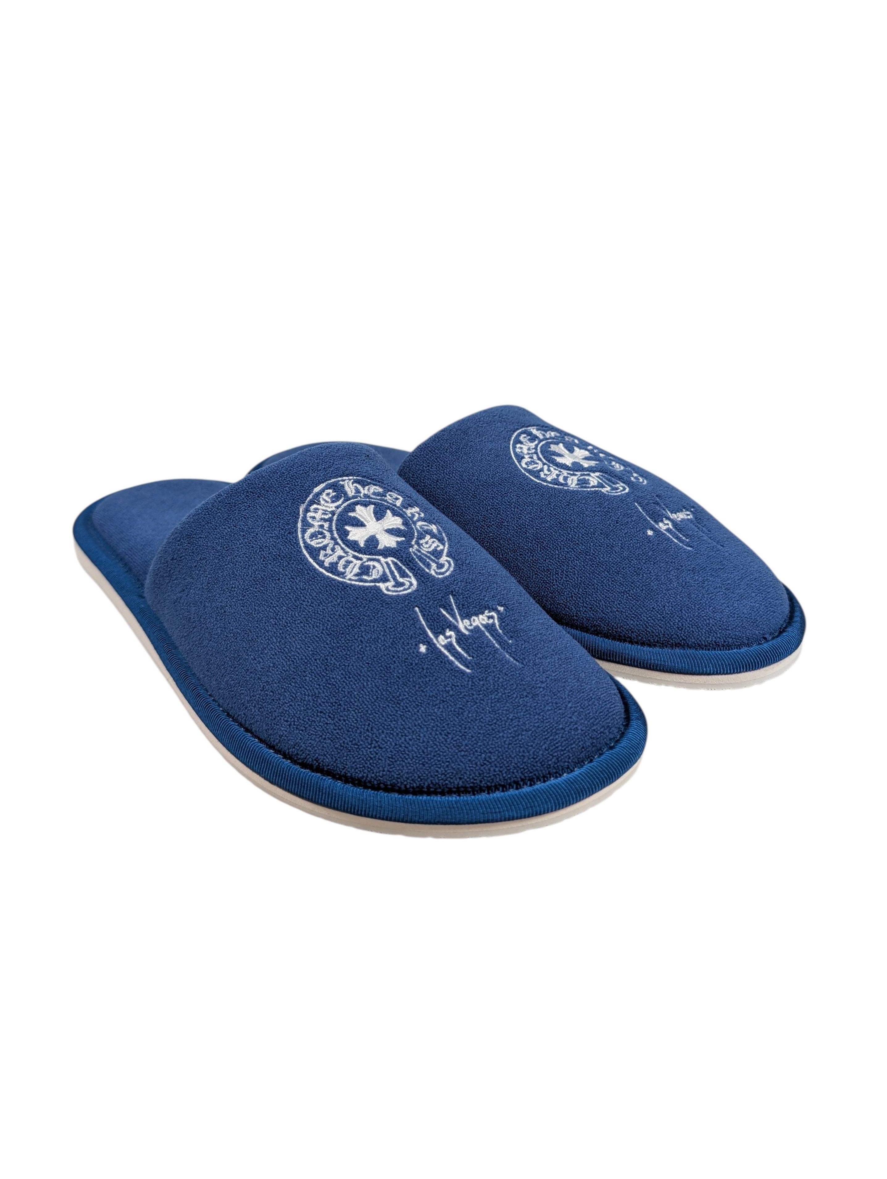 Chrome Hearts Chrome Hearts Las Vegas Exclusive Hotel Slippers Blue Size US 9 / EU 42 - 2 Thumbnail