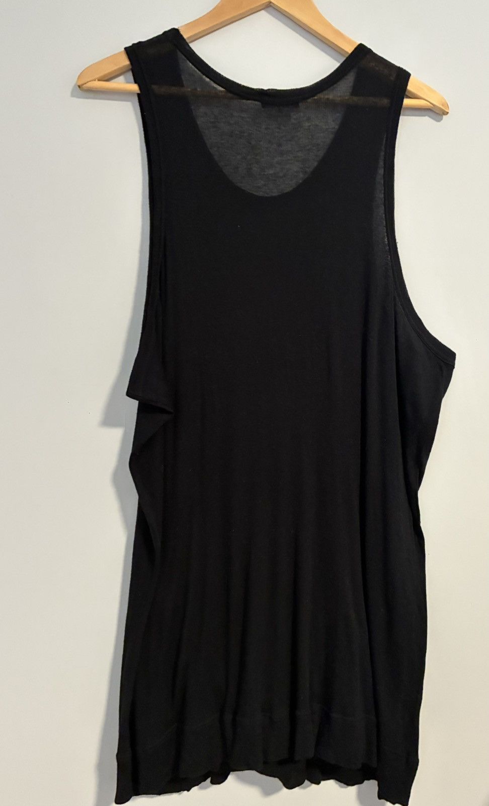 Ann Demeulemeester Ann Demeulemeester Black Sleeveless Tank Top Size US S / EU 44-46 / 1 - 2 Thumbnail