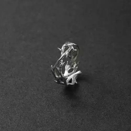 Jewelry × Vintage Adjustable Punk thorns ring Size ONE SIZE - 2 Thumbnail