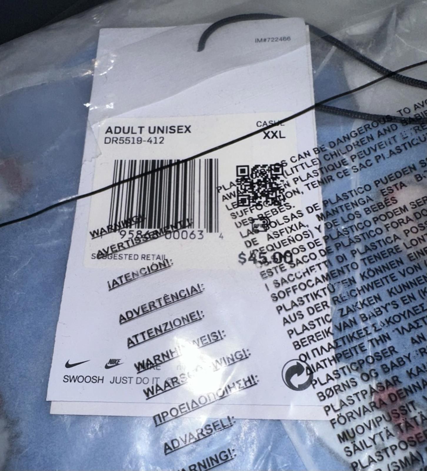 Nike Nike x Hello Kitty All Over Print T-Shirt - Blue - XXL Size US XXL / EU 58 / 5 - 9 Thumbnail