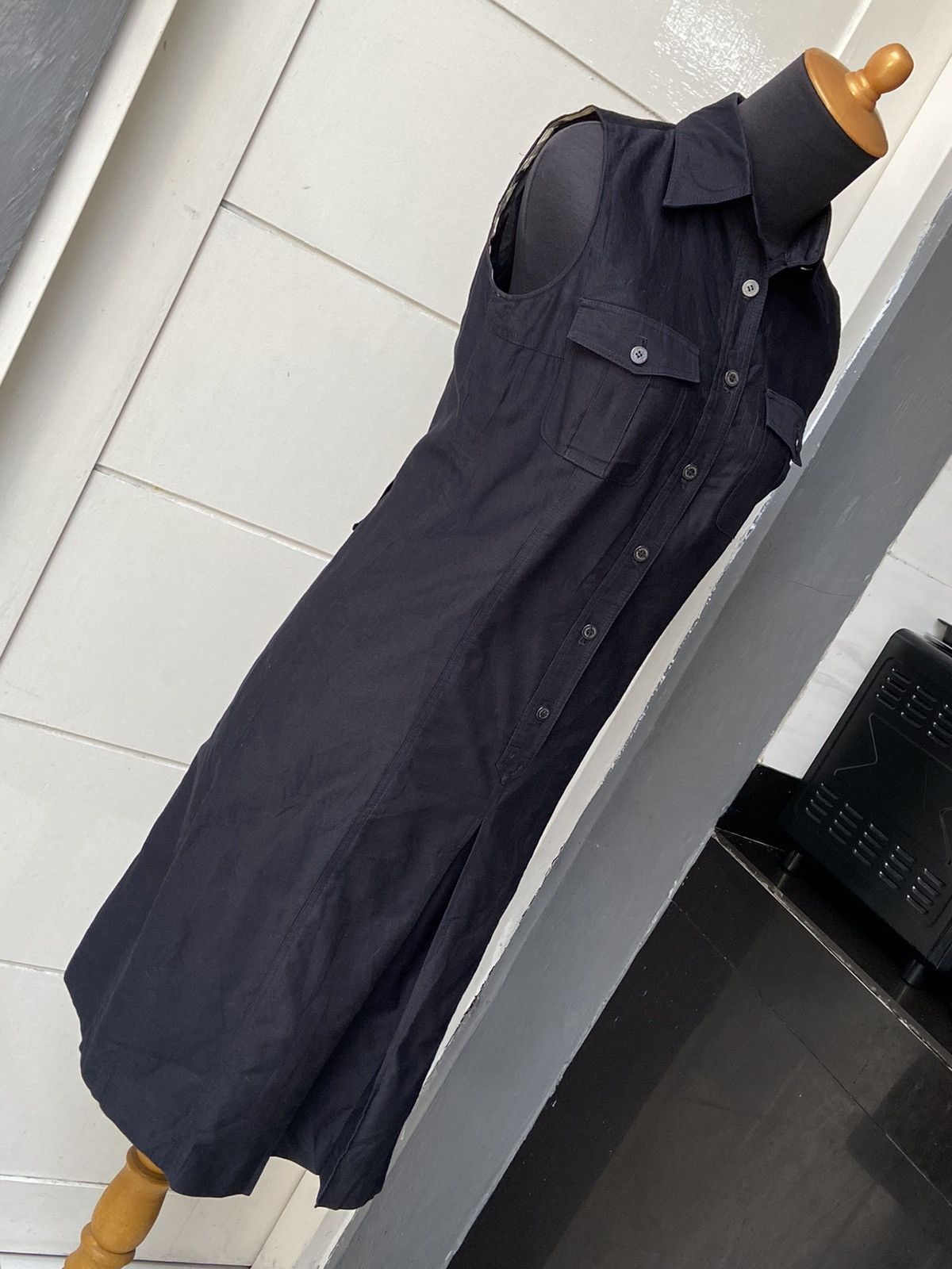 Burberry BURBERRY London Midi Dress Size XS / US 0-2 / IT 36-38 - 8 Thumbnail