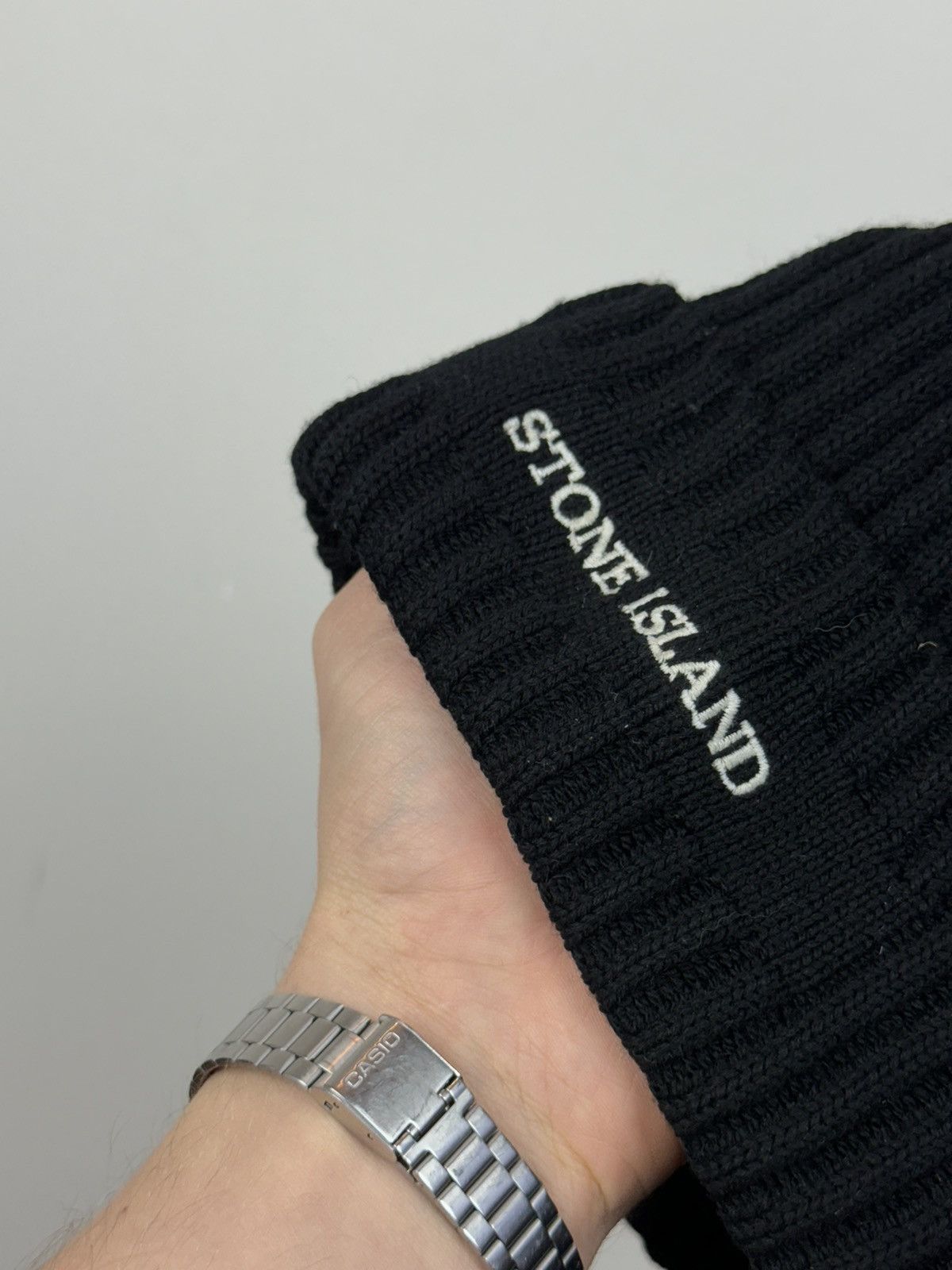 Stone Island Vintage rare wool hat Stone Island 2005 original casual item Size ONE SIZE - 2 Thumbnail