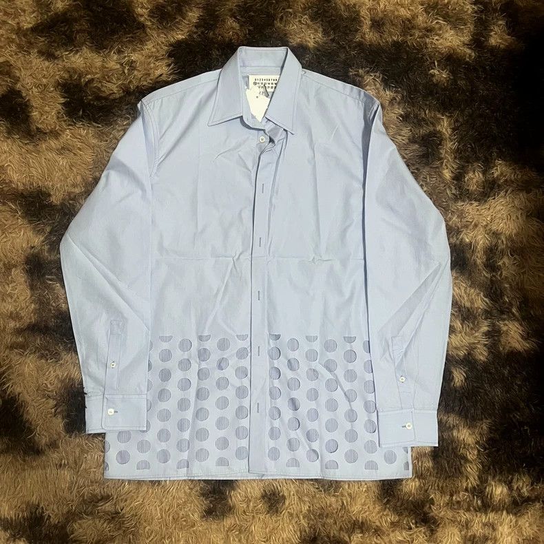 Maison Margiela Maison Margiela Size 39 Pierced shirt 2501-Nextarrow Size US XXS / EU 40 - 1 Thumbnail