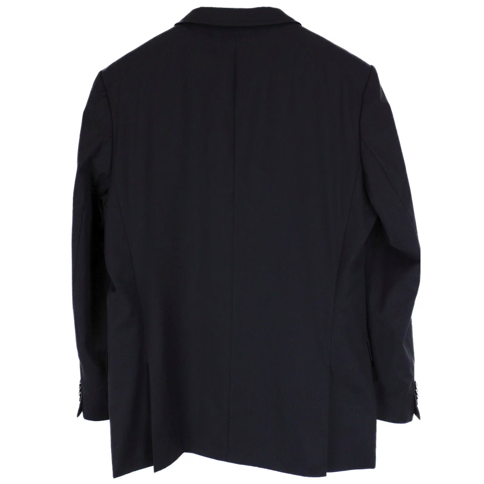 Hugo Boss HUGO BOSS Aiko/Heise Blazer Men US 42R Single Breasted Wool Pinstripe Blue Blazer Mens Regular Wool Pinstripe Blue Size 42R - 2 Thumbnail