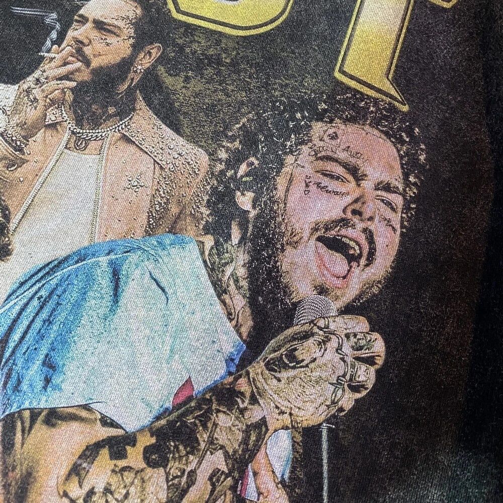 Washed Rapper Graphic Oversized Tee