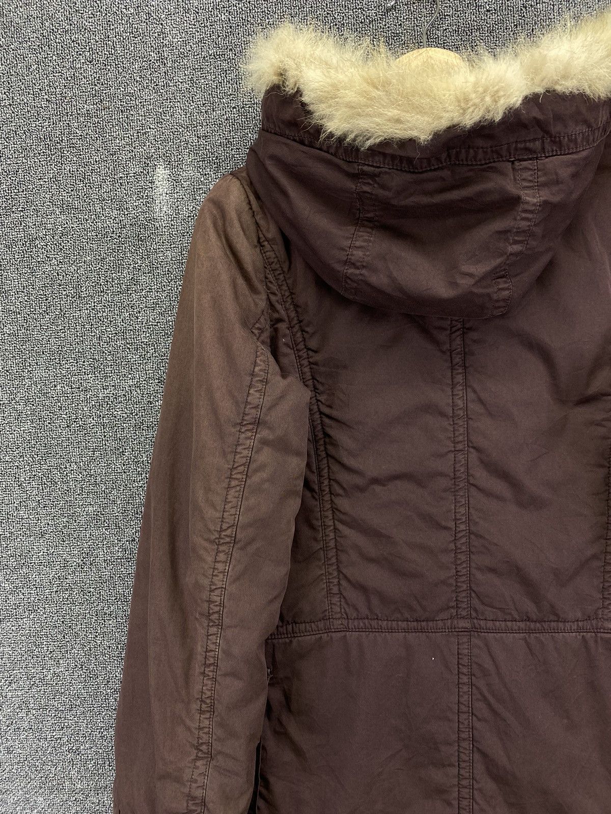 Issey Miyake Vintage Issey Miyake Sunaokuwahara Fur Hoodie Jacket Size M / US 6-8 / IT 42-44 - 18 Thumbnail