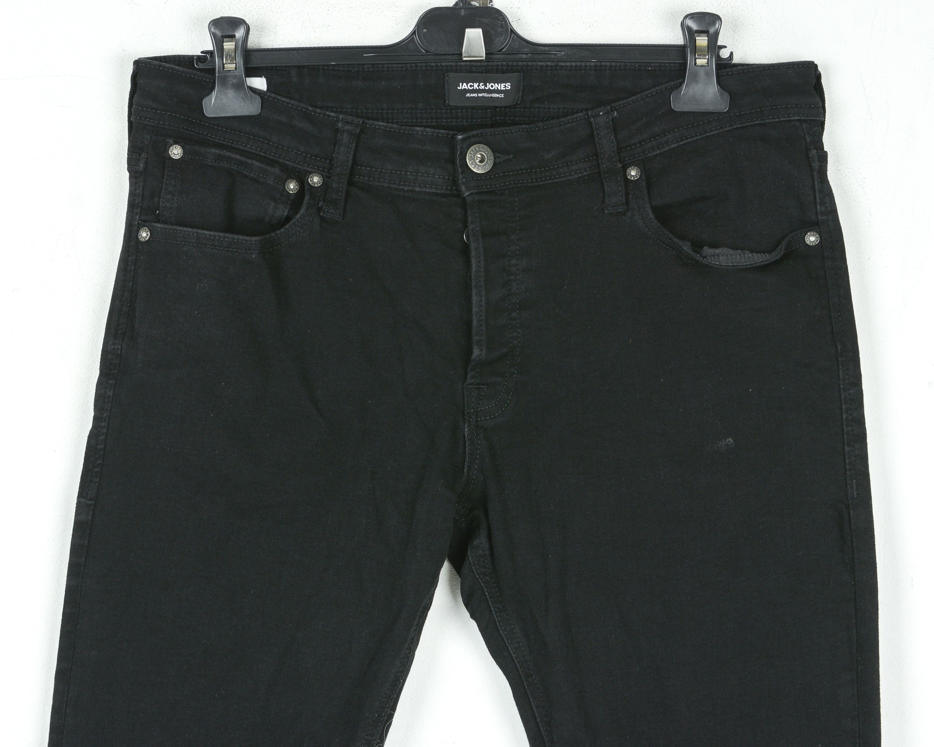 Jack & Jones Glenn W36 L32 Slim Fit Tapered Leg Jeans Denim Pants Size US 36 / EU 52 - 2 Thumbnail