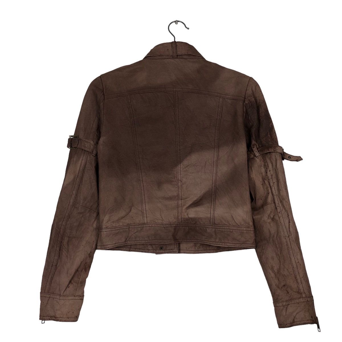 Japanese Brand 🔥Cropped Biker Bondage Parachute Jacket Dude Japan Size US M / EU 48-50 / 2 - 8 Thumbnail