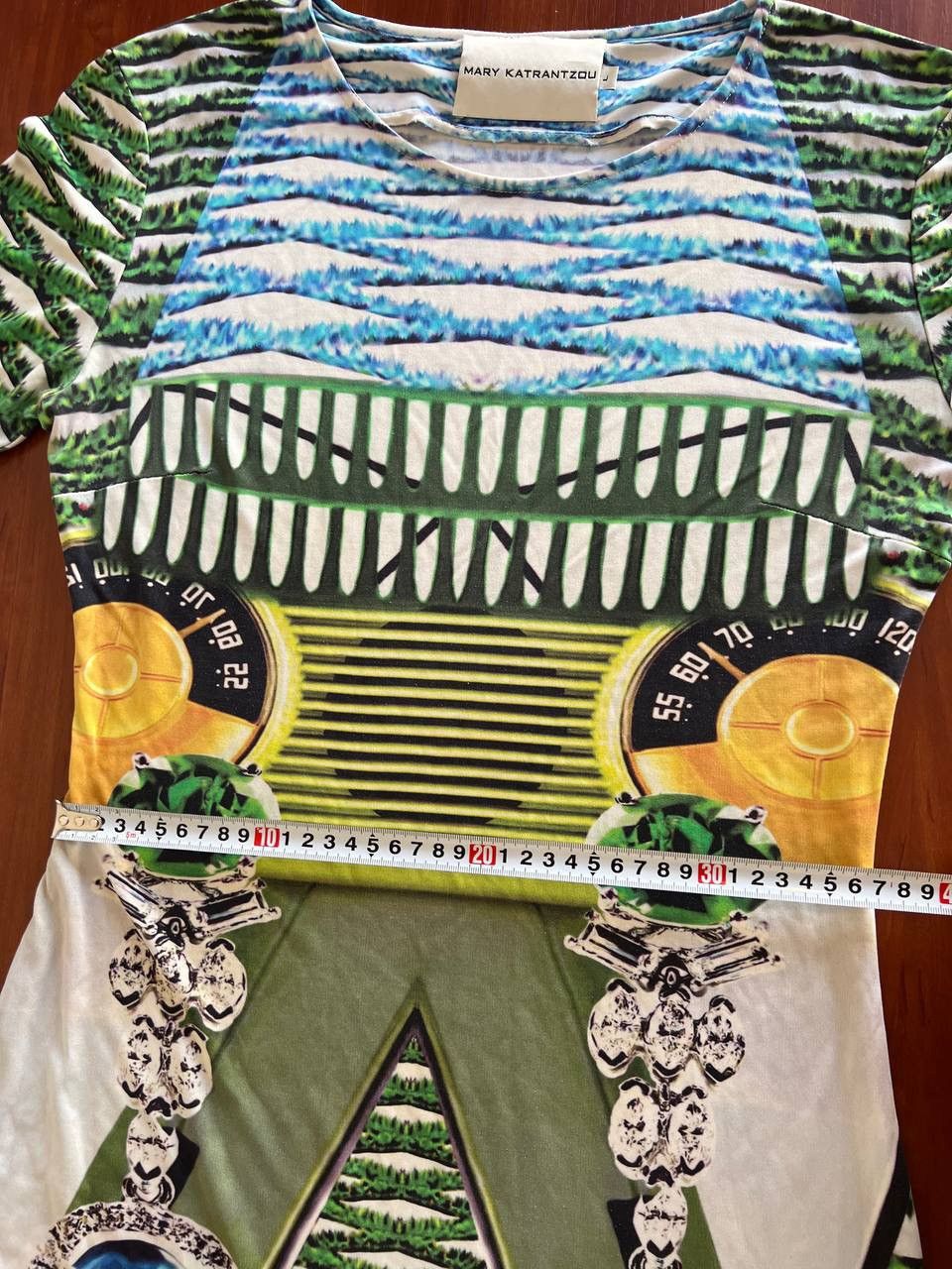 Grailed AUTUMN/WINTER 2013 MARY KATRANTZOU SILK DESIGN GRAPHIC DRESS Size L / US 10 / IT 46 - 14 Thumbnail