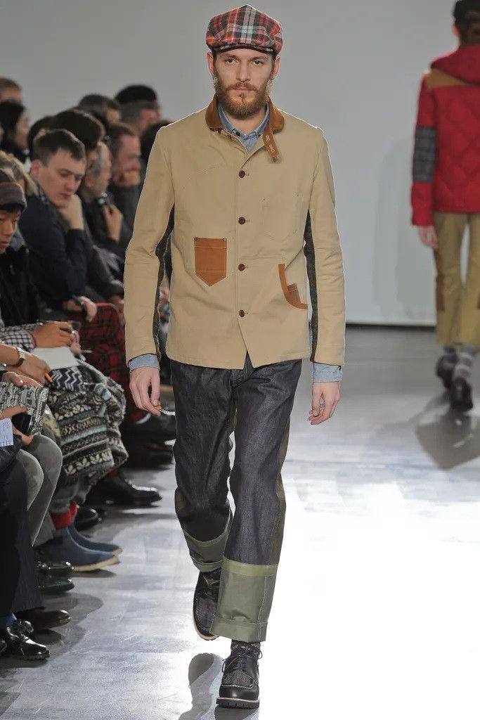Junya Watanabe × Levi's JW - Levi's - F/W 12 - Switching Corduroy Denim Jean Size US 32 / EU 48 - 1 Thumbnail