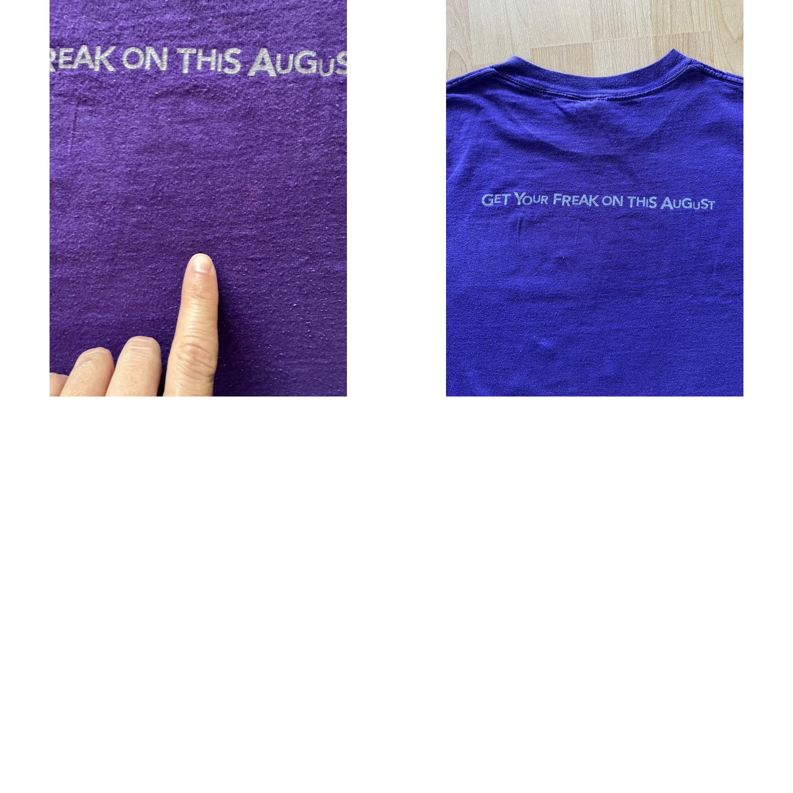 Delta VINTAGE Y2K Freaky Friday Movie Promo Tee Lindsey Lohan Walt Disney Purple XL Shirt Mens" Size US XL / EU 56 / 4 - 8 Thumbnail