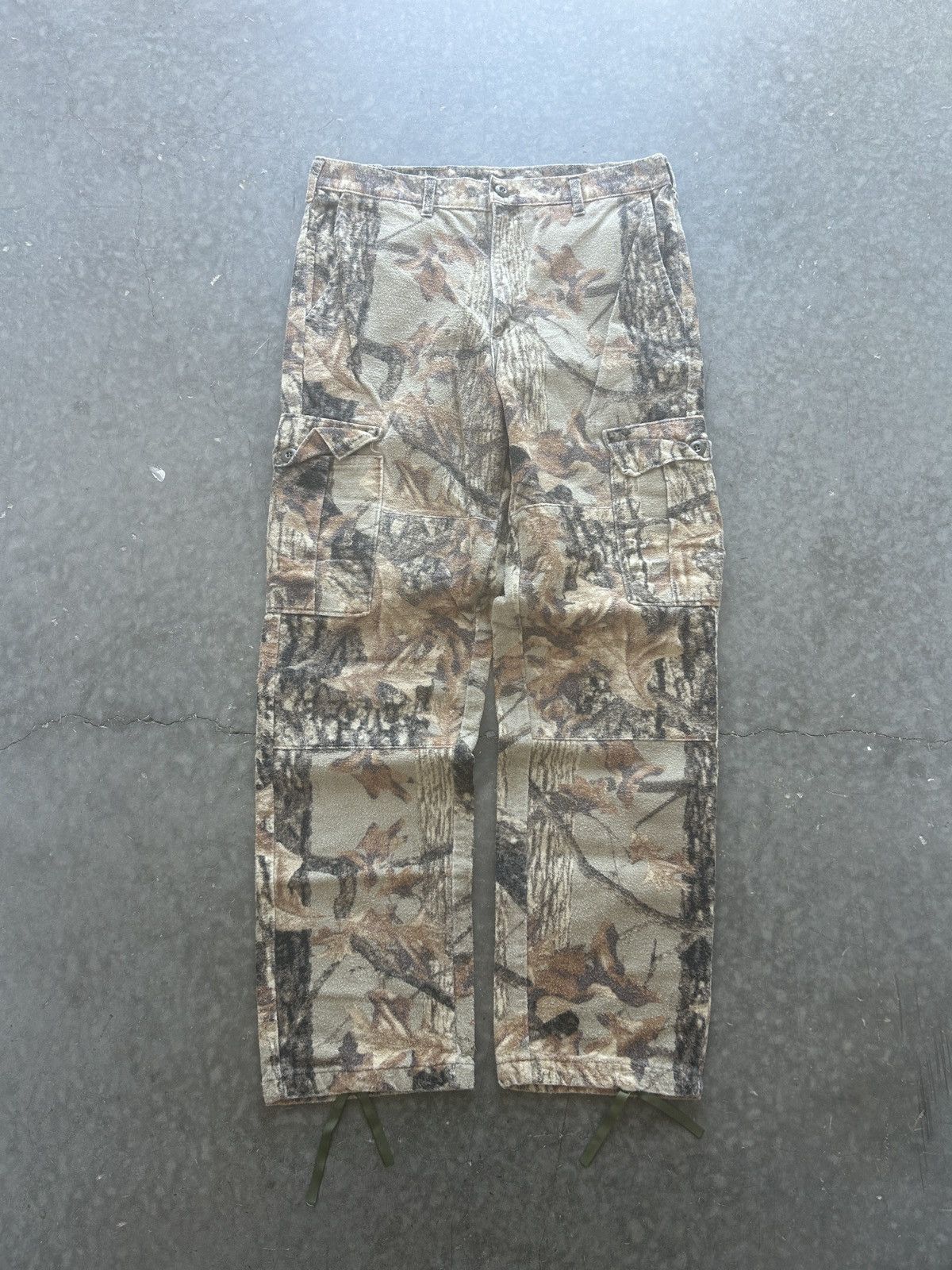 Realtree × Vintage Vintage 90s Realtree Cargo Pants Baggy Fit Size US 34 / EU 50 - 1 Thumbnail