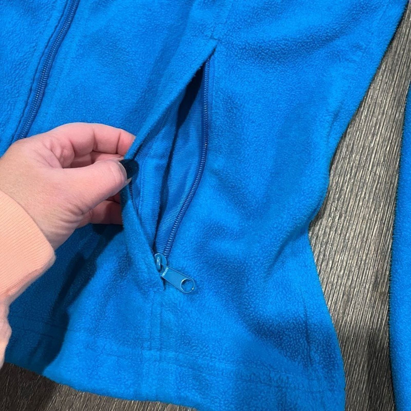 Columbia Columbia Women's Fleece Basic Jacket Full Zip Pockets Size L Size L / US 10 / IT 46 - 3 Thumbnail