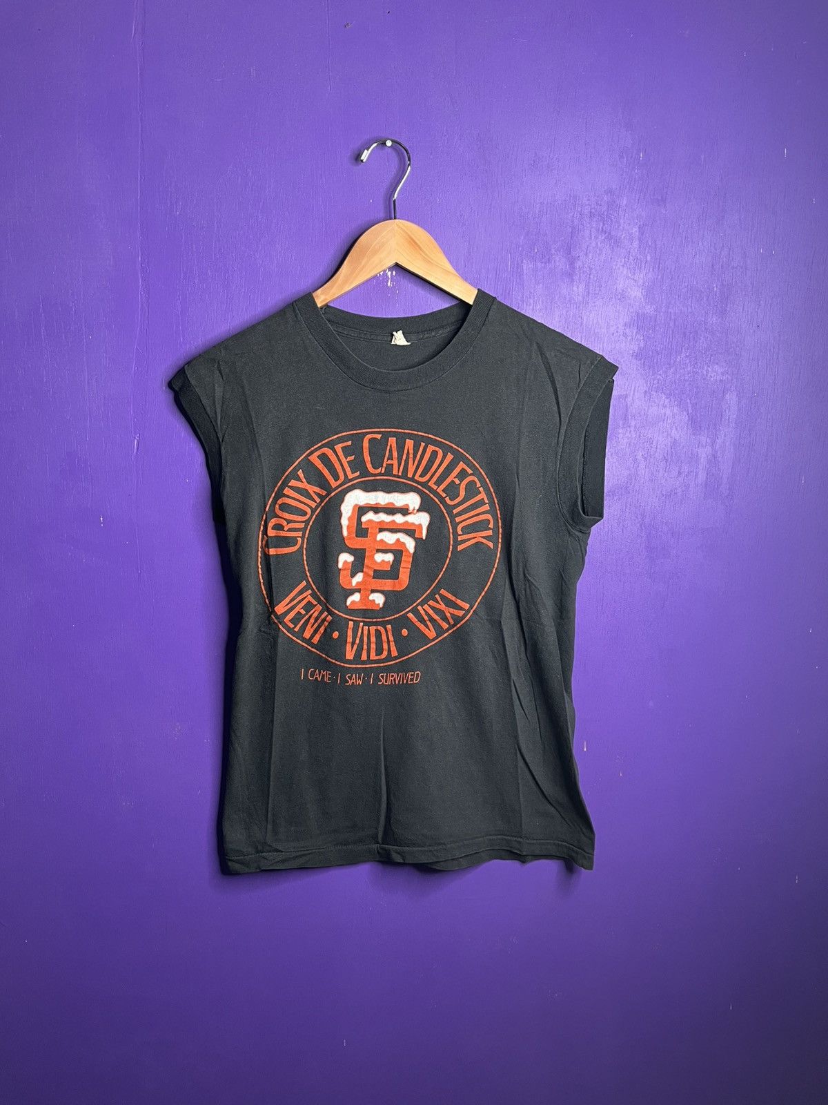MLB × Vintage Vintage 80s San Francisco giants logo tank top Size US S / EU 44-46 / 1 - 1 Thumbnail