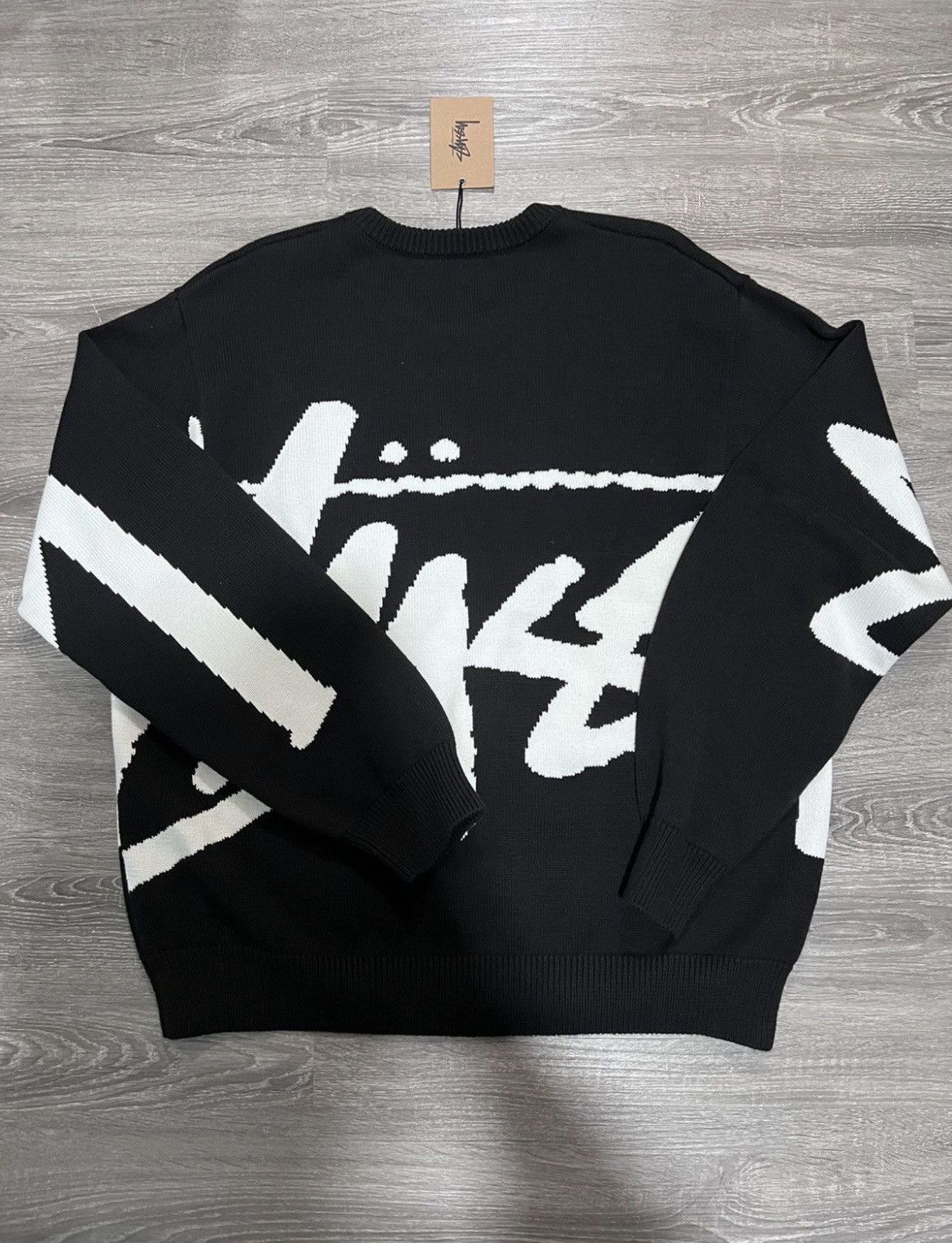 Stussy Stock Knit Sweater | Grailed