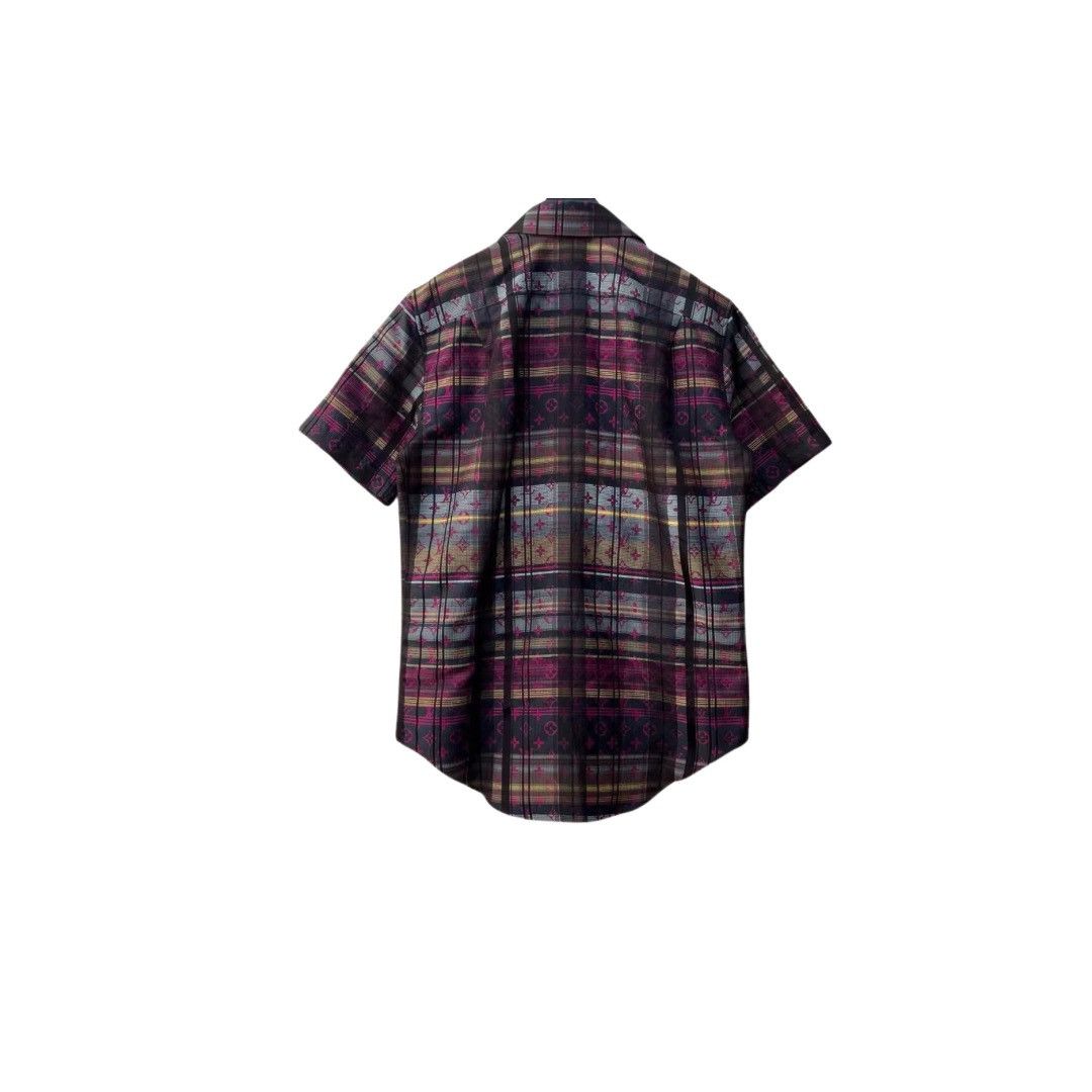 Louis Vuitton × Virgil Abloh Louis Vuitton Monogram Check Shirt Size US S / EU 44-46 / 1 - 2 Thumbnail