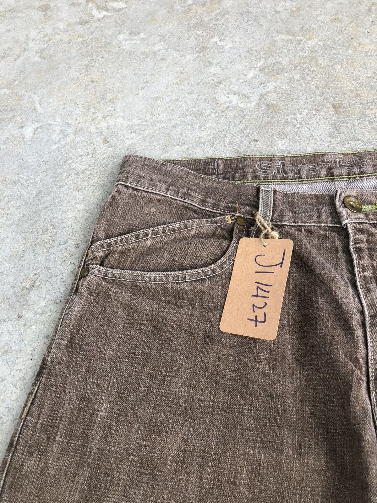 Levi's Baggy Levi’s Silvertab Distressed Jeans Size US 35 - 14 Thumbnail