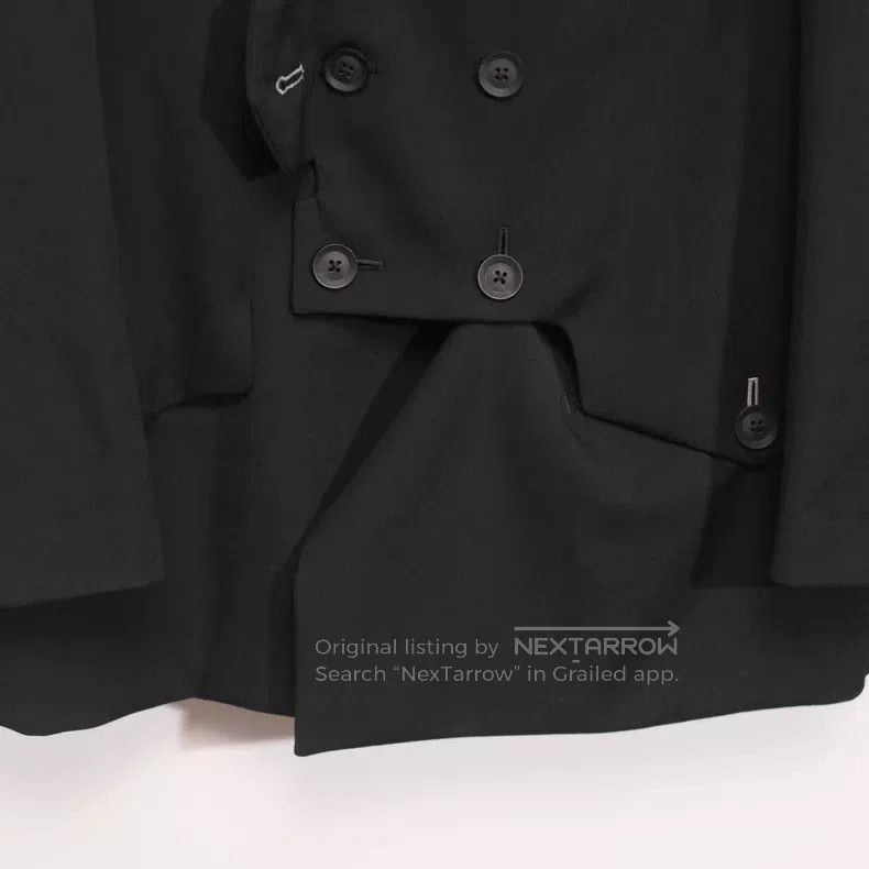 Yohji Yamamoto Yohji Yamamoto size 2 20 SS deconstructed blazer Size 36R - 5 Thumbnail