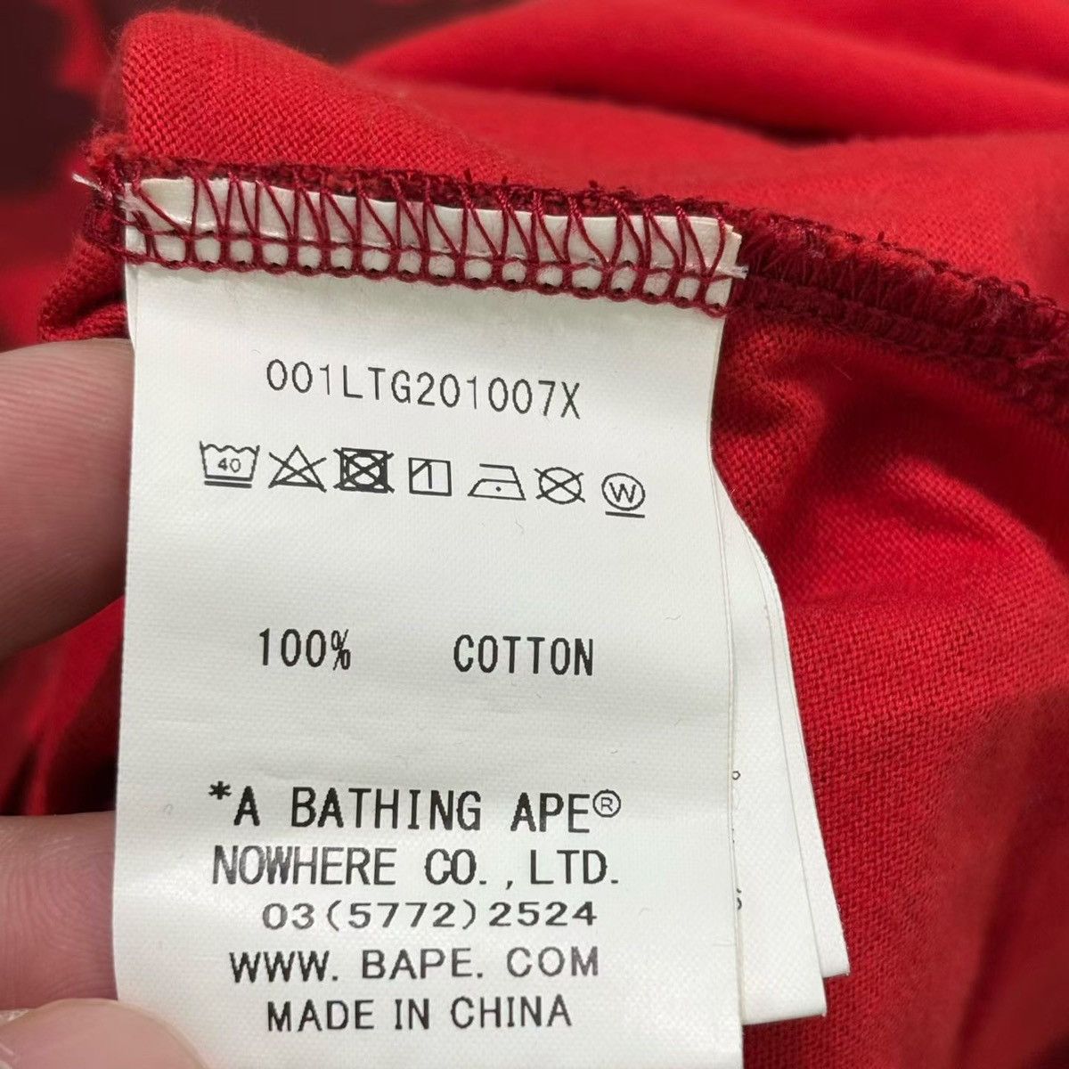 Bape BAPE LIMITED TEE Size US M / EU 48-50 / 2 - 6 Thumbnail