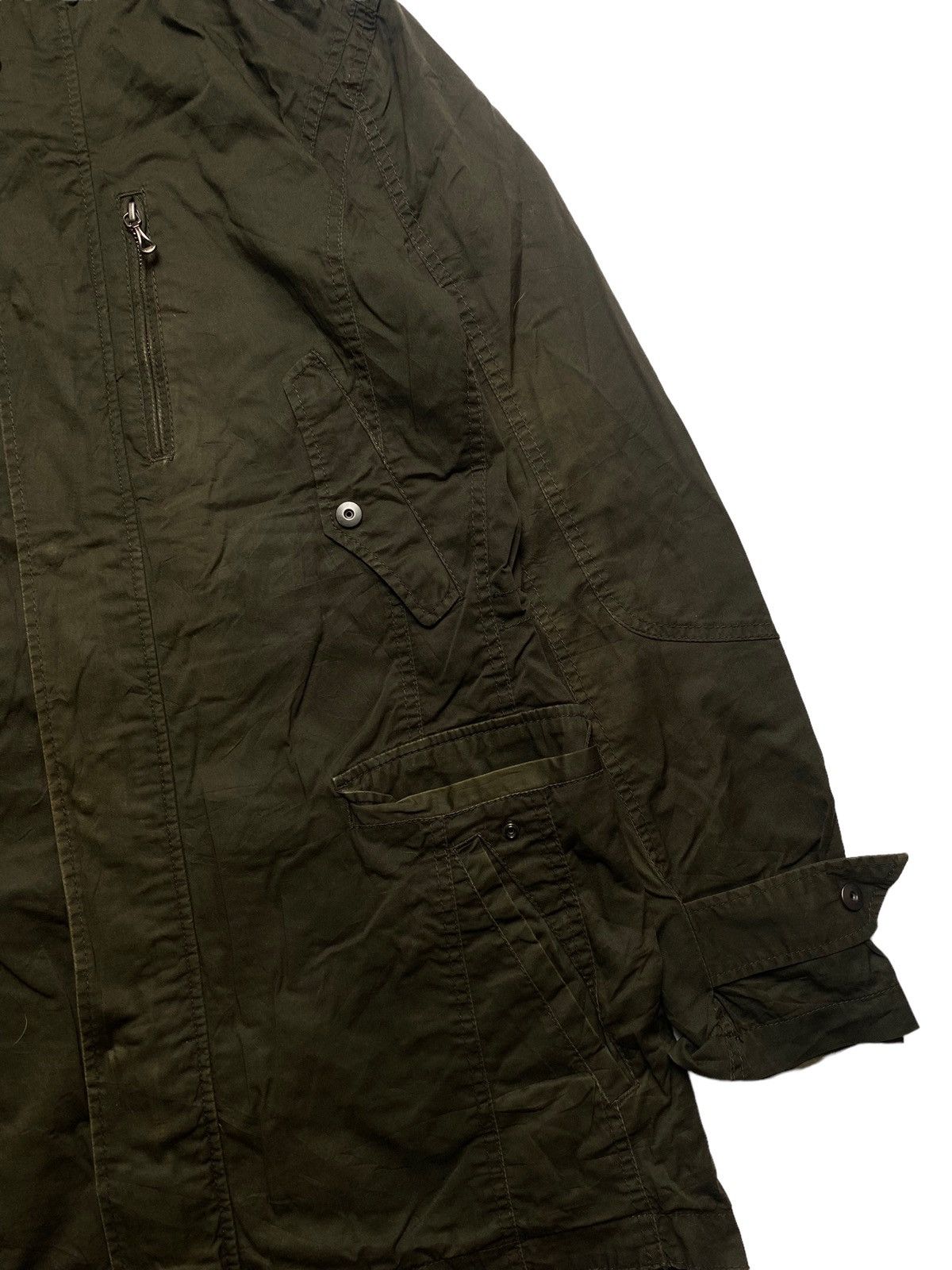If Six Was Nine 2000s Nicole Club For Man - Fur Raccoon Hoodie Cargo Jacket Size US L / EU 52-54 / 3 - 9 Thumbnail