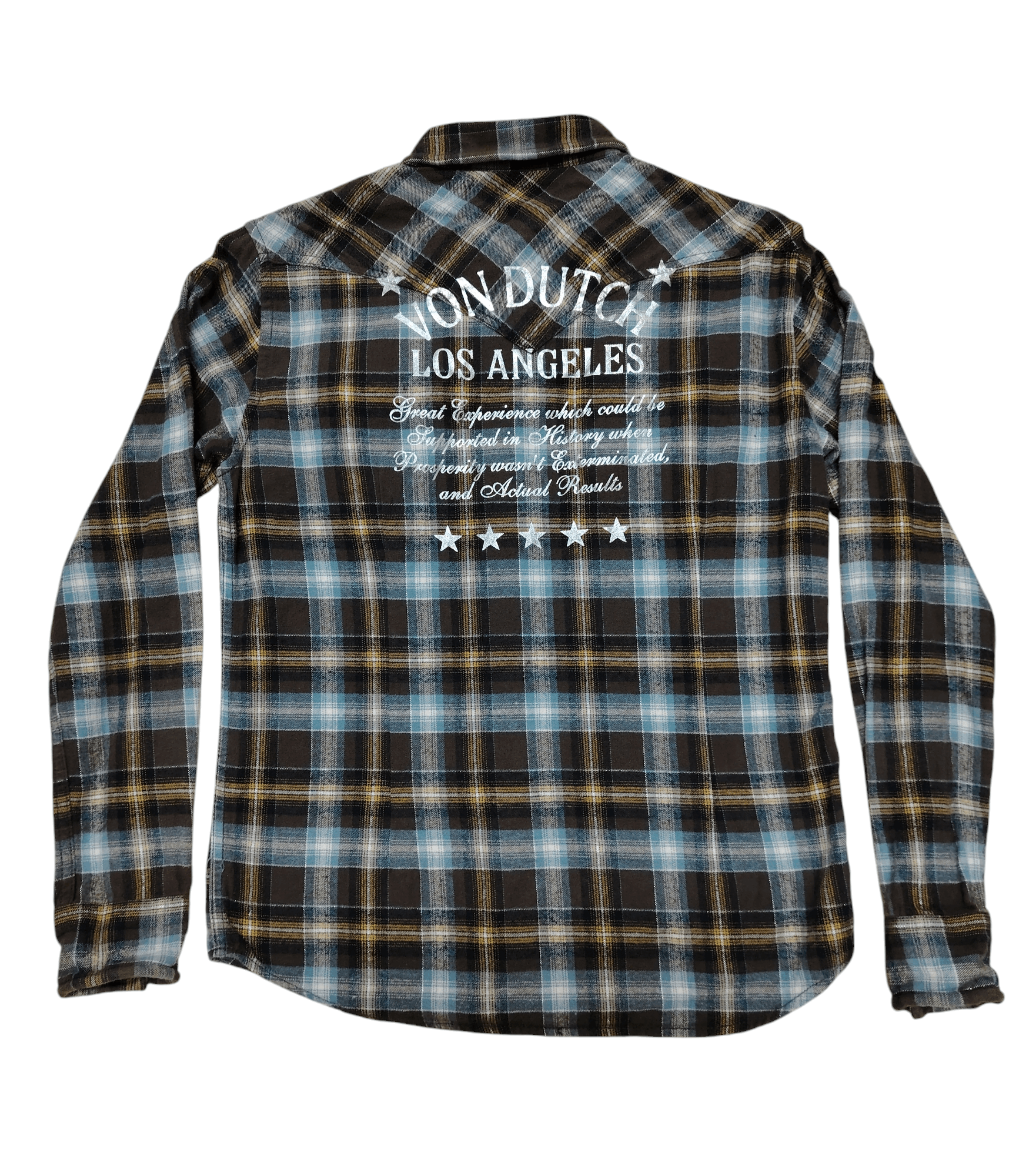 Von Dutch Von Dutch Los Angeles Flannel Shirts Size US M / EU 48-50 / 2 - 2 Thumbnail