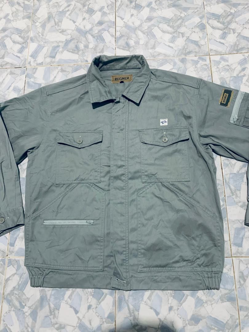 Japanese Brand Vintage Rugmer worker jacket Size US L / EU 52-54 / 3 - 2 Thumbnail