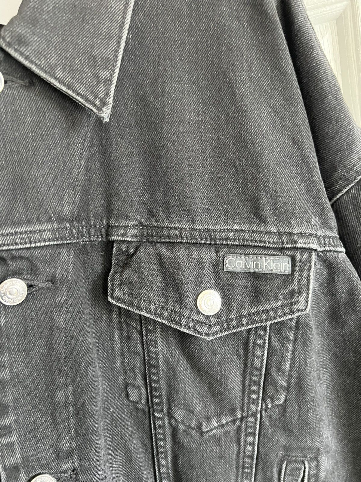 Calvin Klein Denim Jacket size L NWOT Size US L / EU 52-54 / 3 - 9 Thumbnail