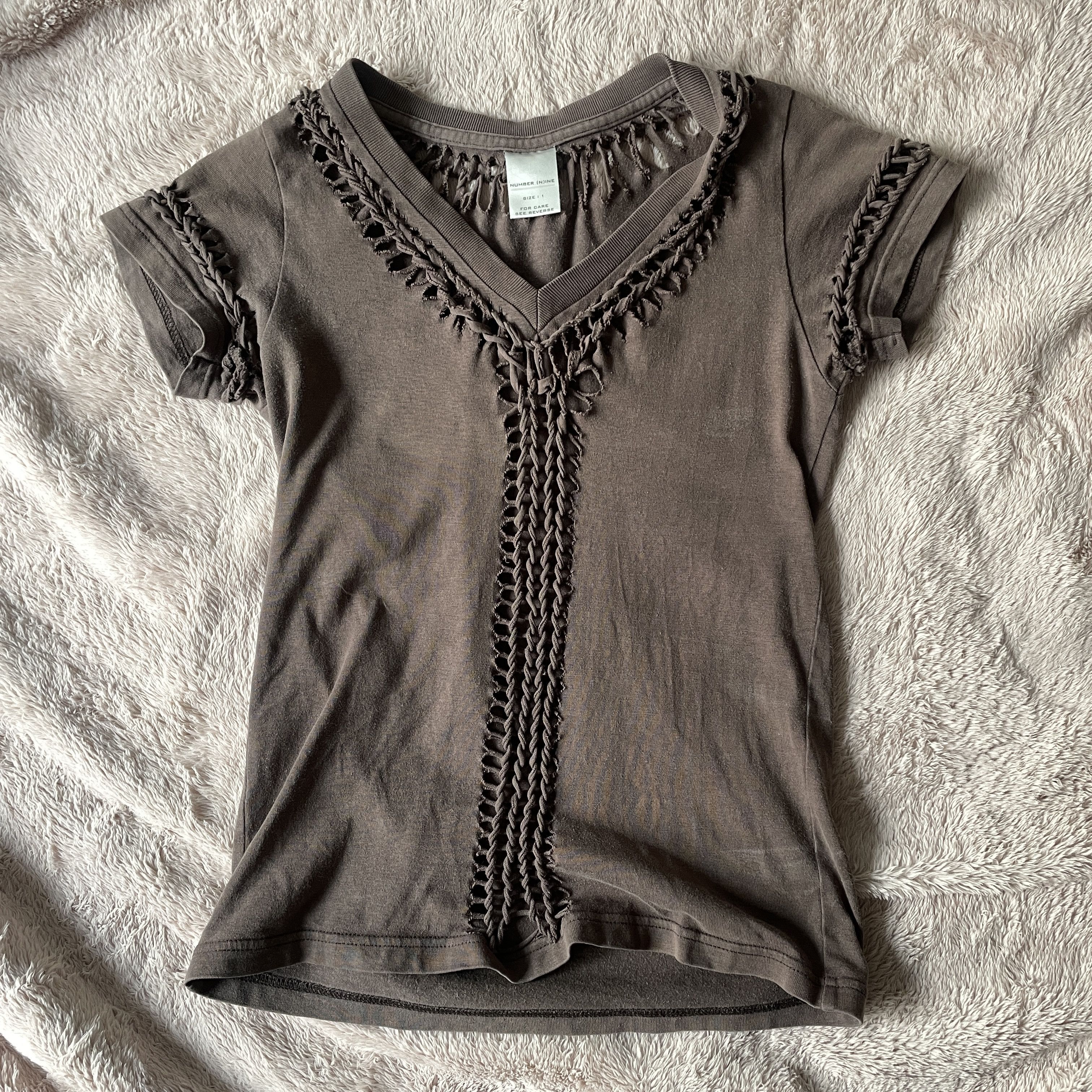 トップス 07ss Number (N)ine \"ABOUT A BOY\" Knit 07ss Number (N)ine ABOUT A BOY Knit