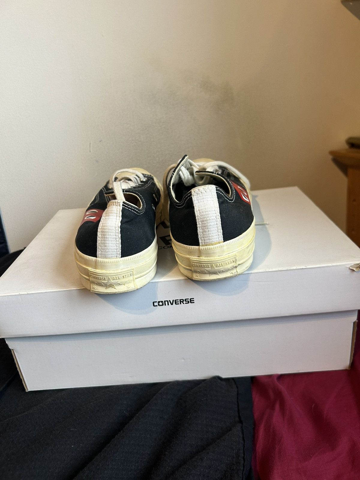 Comme des Garcons × Comme des Garcons PLAY Cdg play converse low top Size US 10 / EU 43 - 8 Thumbnail
