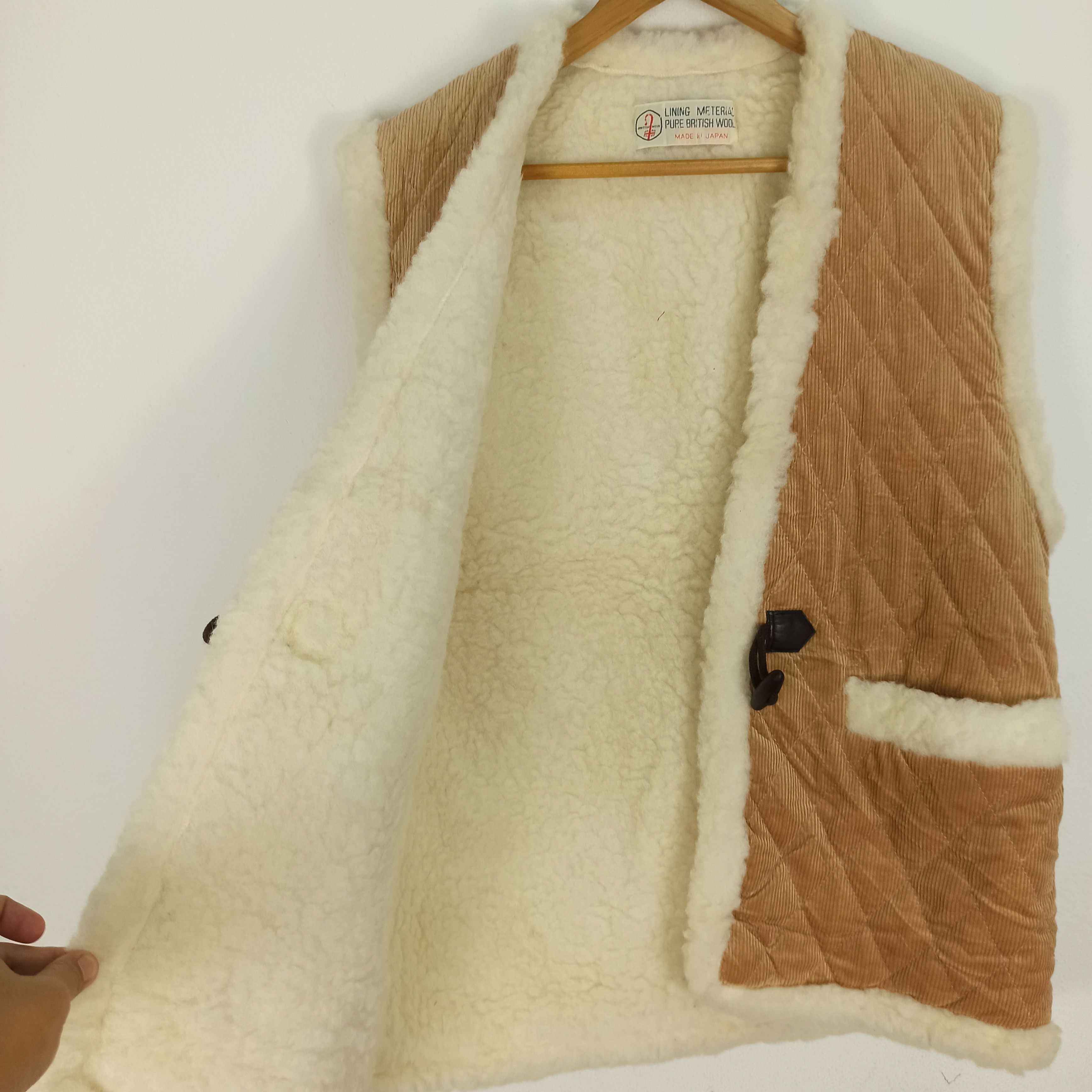 Edition Japan Sherpa Vest Jacket British Wool Made in Japan Size US L / EU 52-54 / 3 - 4 Thumbnail