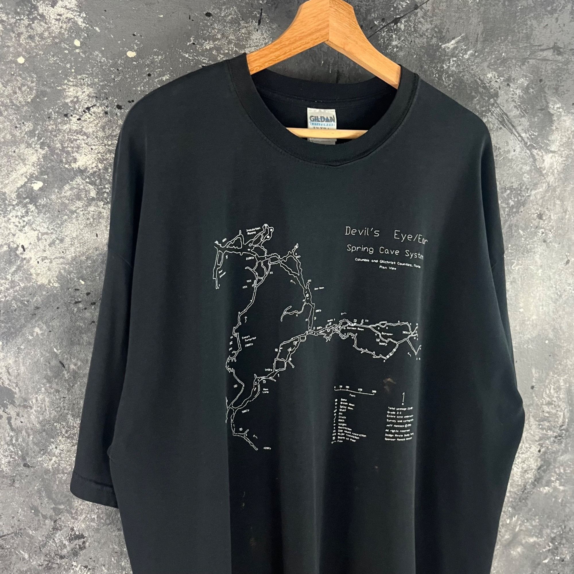 Vintage Vintage Devils Eye cave shirt Size US XXL / EU 58 / 5 - 3 Thumbnail