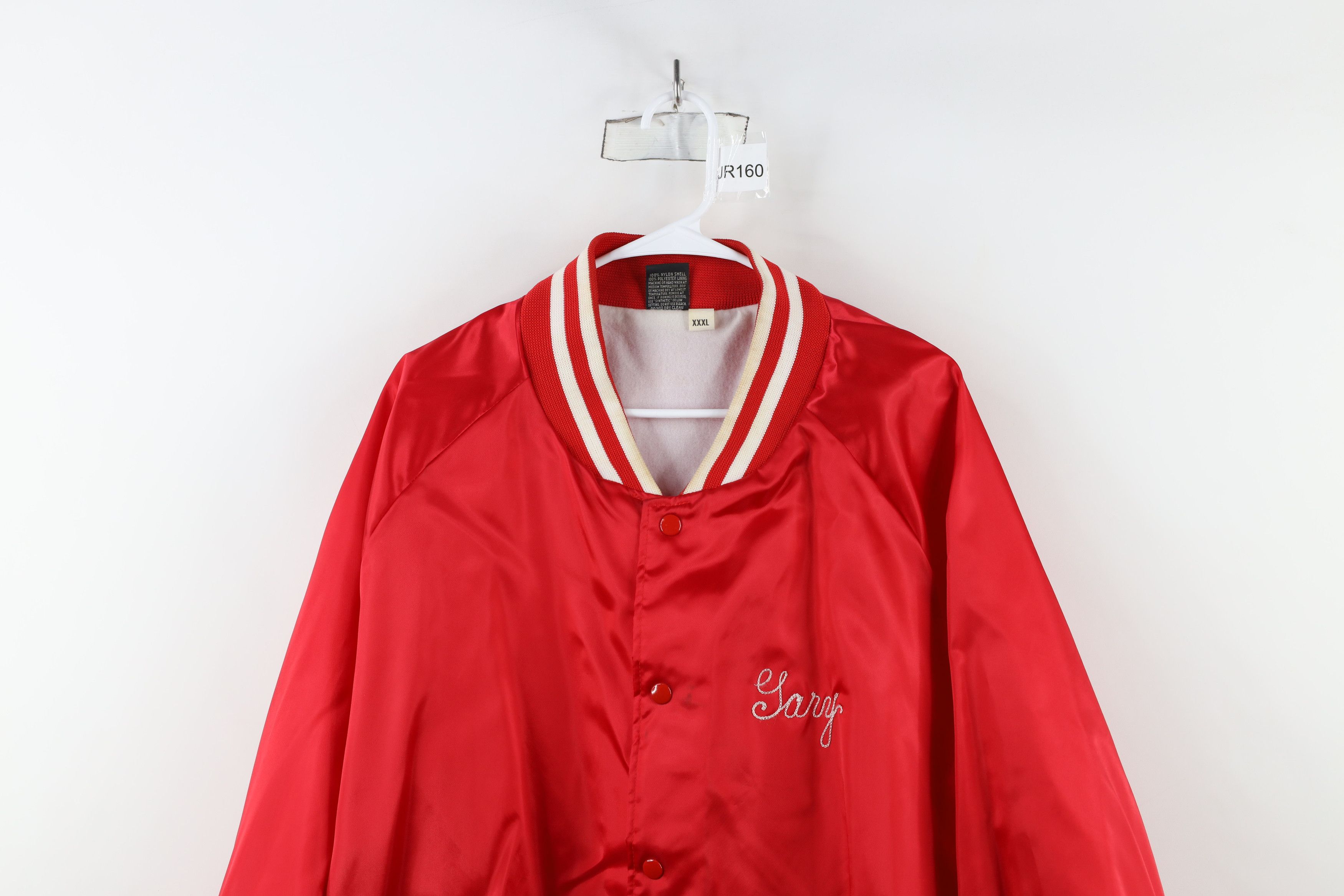Vintage Vintage 70s 80s Glass Bowl Lanes Bowling Satin Bomber Jacket Size US XXL / EU 58 / 5 - 2 Thumbnail
