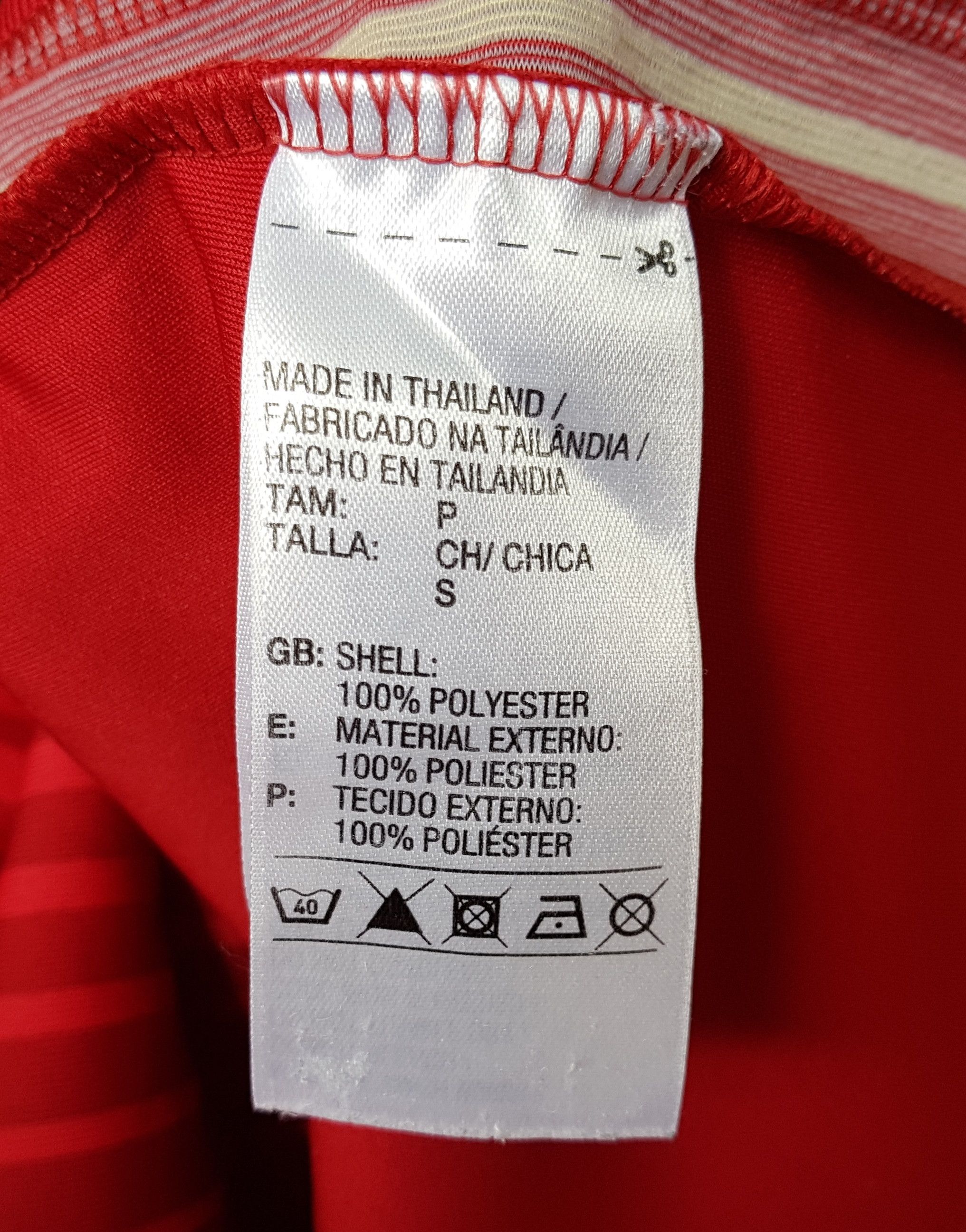 Adidas Adidas Spain Soccer Jersey FIFA 2010 World Champions Size US S / EU 44-46 / 1 - 11 Thumbnail