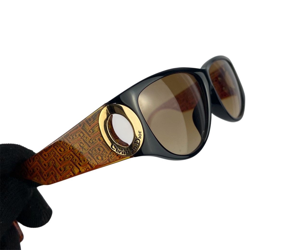 Dior 90s CHRISTIAN DIOR 2662A 90 CAT EYE SUNGLASSES BROWN Size ONE SIZE - 1 Thumbnail