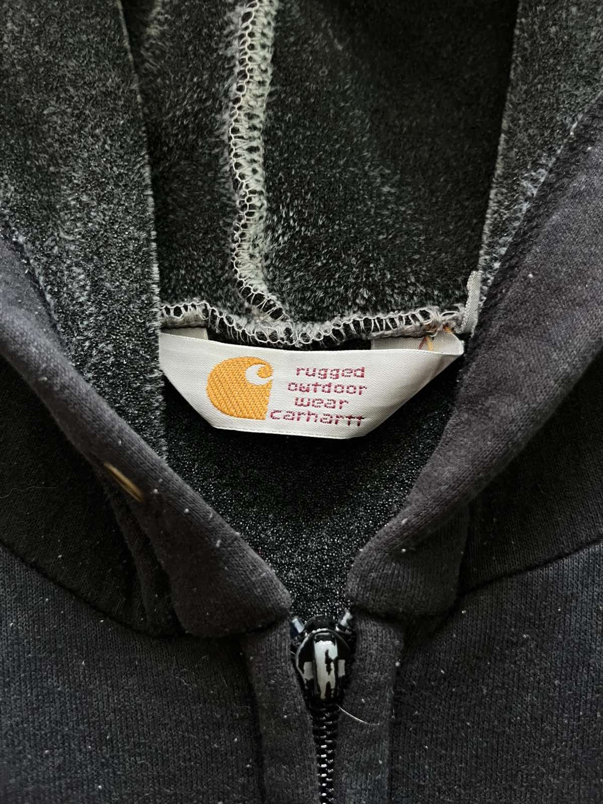 Carhartt Carhartt Work Vintage Zip Hoodie WIP Streetwear Black Size US XXL / EU 58 / 5 - 9 Thumbnail