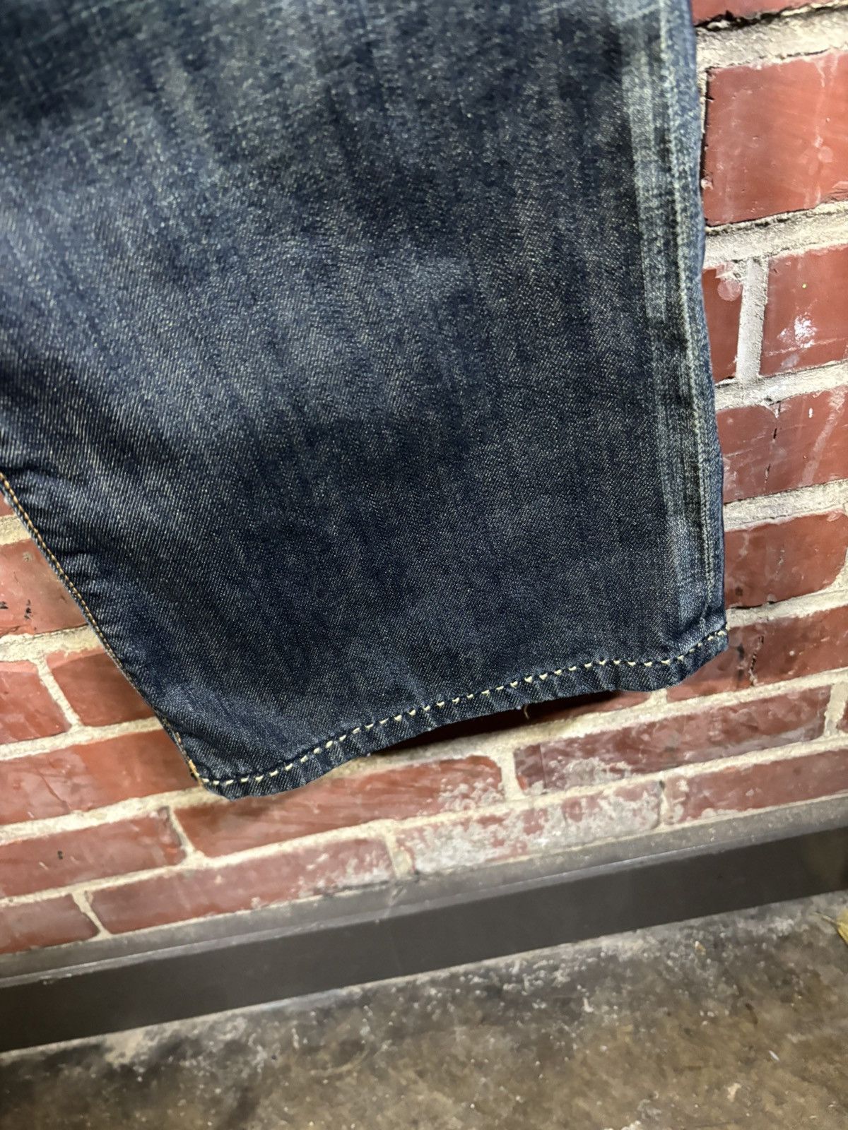 Marc Ecko Vintage Y2k Marc Ecko Cut-Sew Jeans Boot 38x32 (Real 39x32) Size US 39 - 3 Thumbnail