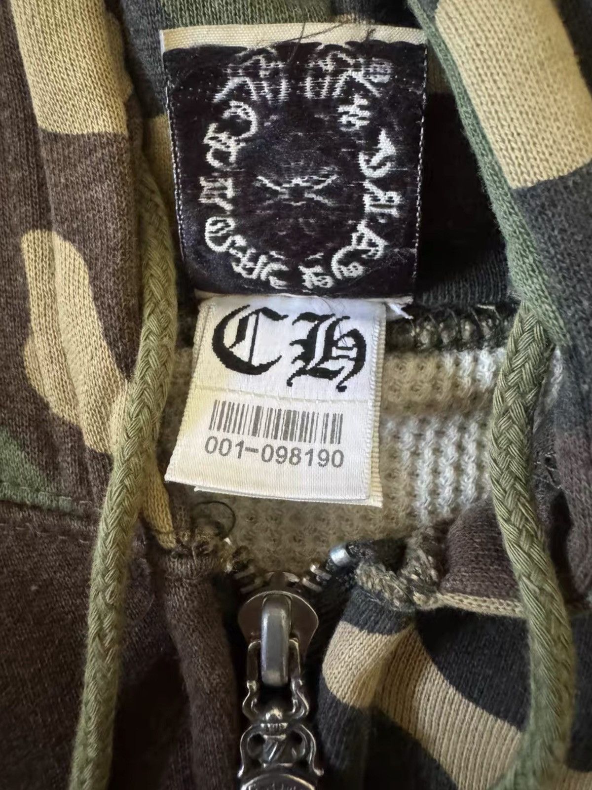 Chrome Hearts Chrome hearts leather patch camo hoodie Size US L / EU 52-54 / 3 - 5 Thumbnail