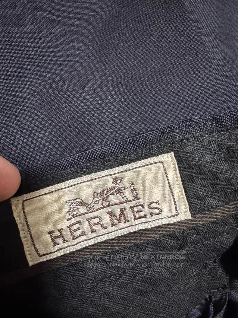 Hermes Hermes Casual pants with 73% wool and 27% mohair Size US 38 / EU 54 - 6 Thumbnail