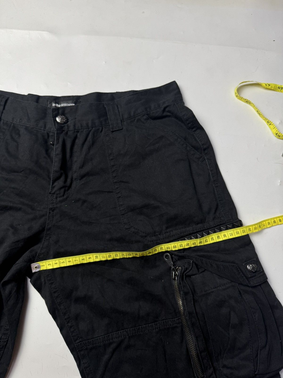 Tornado Mart Flare Cargo Intheattic Studded Pants Multi Pocket Size US 32 / EU 48 - 8 Thumbnail