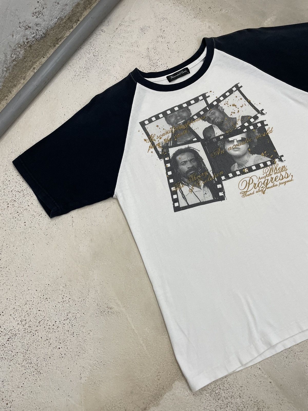 Band Tees Beaumont Carr Hip Hop When People Make Progress & Sound Size US L / EU 52-54 / 3 - 3 Thumbnail