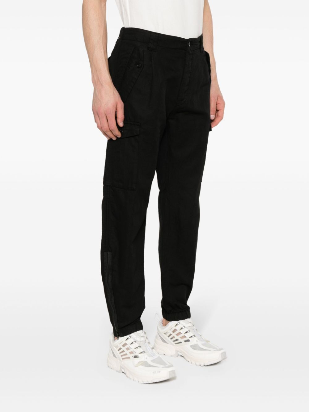 C.P. Company o1y1224 Cargo Pant in Black Size US 28 / EU 44 - 3 Thumbnail