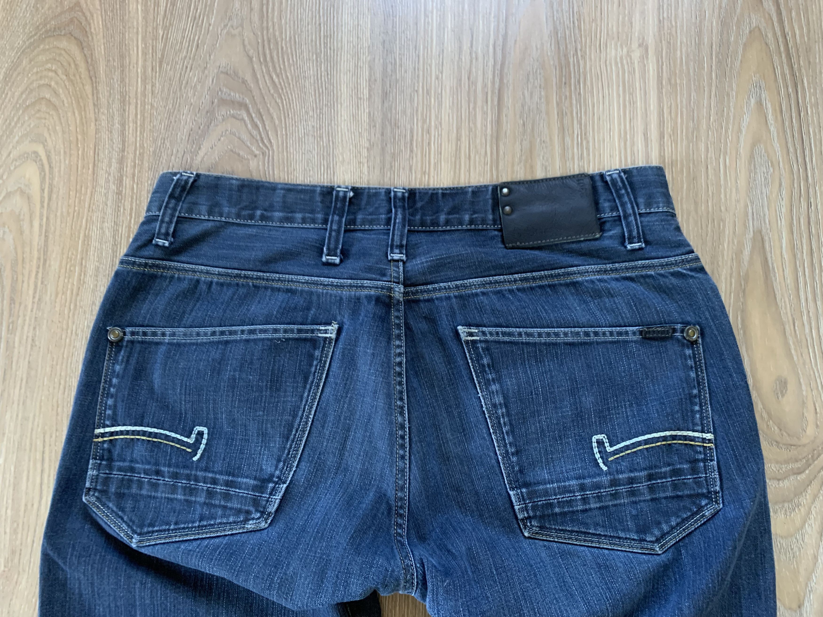 G-Star × Vintage Vintage G Star Raw 3301 Distressed Denim Jeans Size US 34 / EU 50 - 8 Thumbnail