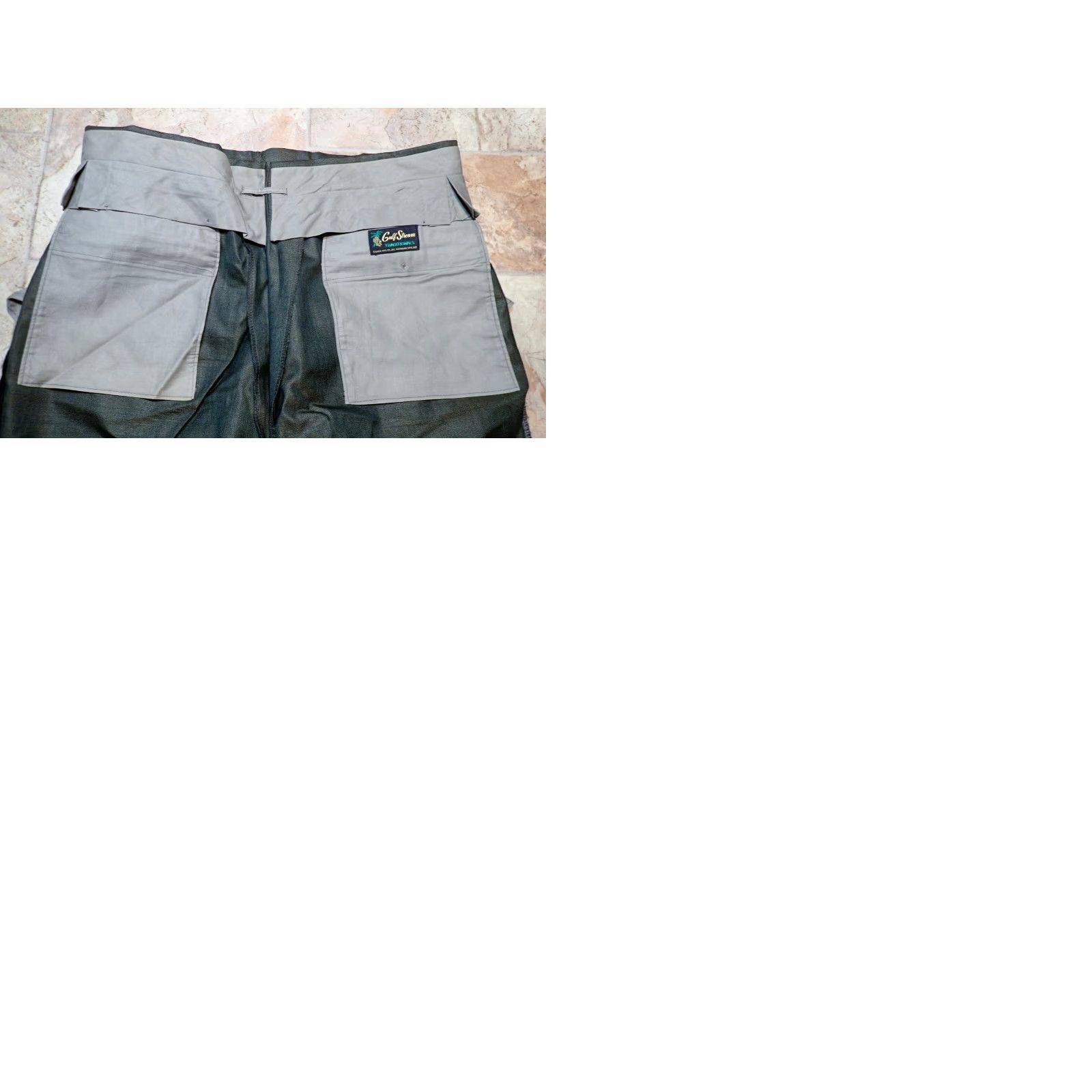 Vintage VINTAGE Sliver Mfg Co Gulf Steam Traditionals SHARKSKIN GREEN PANTS TROUSERS Slacks 34x28 Talon zip 1950s 60s Men Size US 34 / EU 50 - 10 Thumbnail