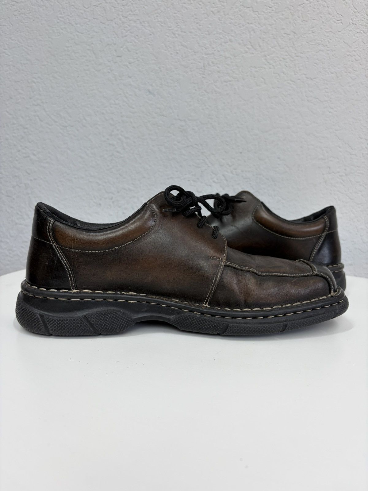 A.S.98 Vintage Italian AS 98 Rick Owens Style Leather Biker Boots Size US 8 / EU 41 - 8 Thumbnail