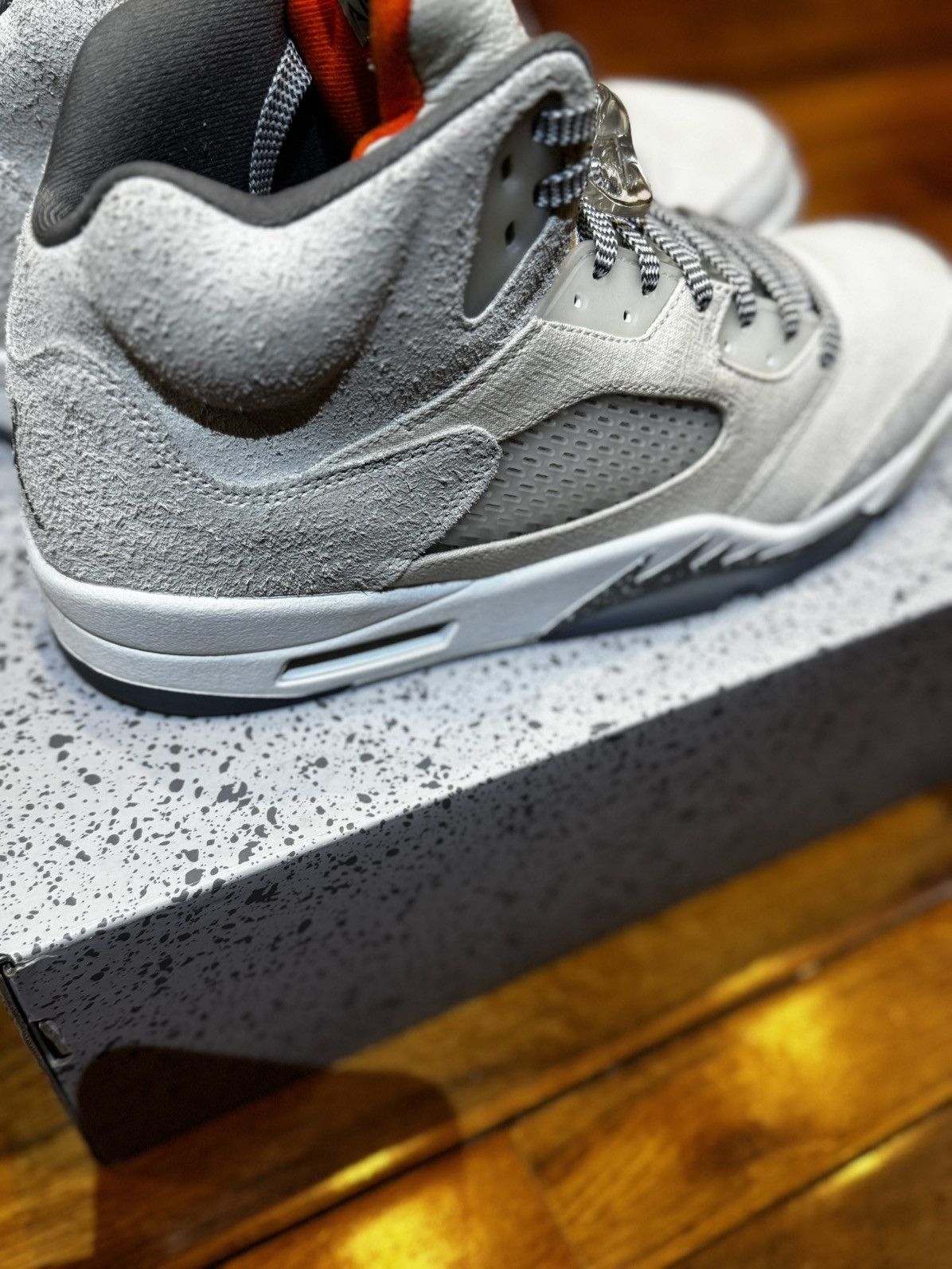 Nike Air Jordan 5 Light Orewood Brown Size US 11.5 / EU 44-45 - 7 Thumbnail